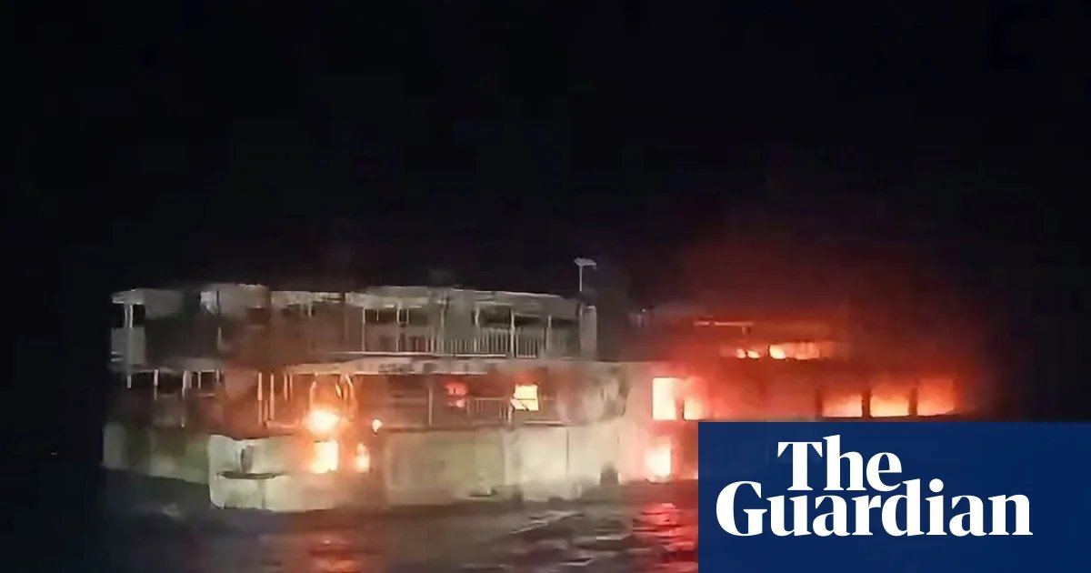 Ferry Fire in the Philippines Leaves Five Dead and Over 80 M…