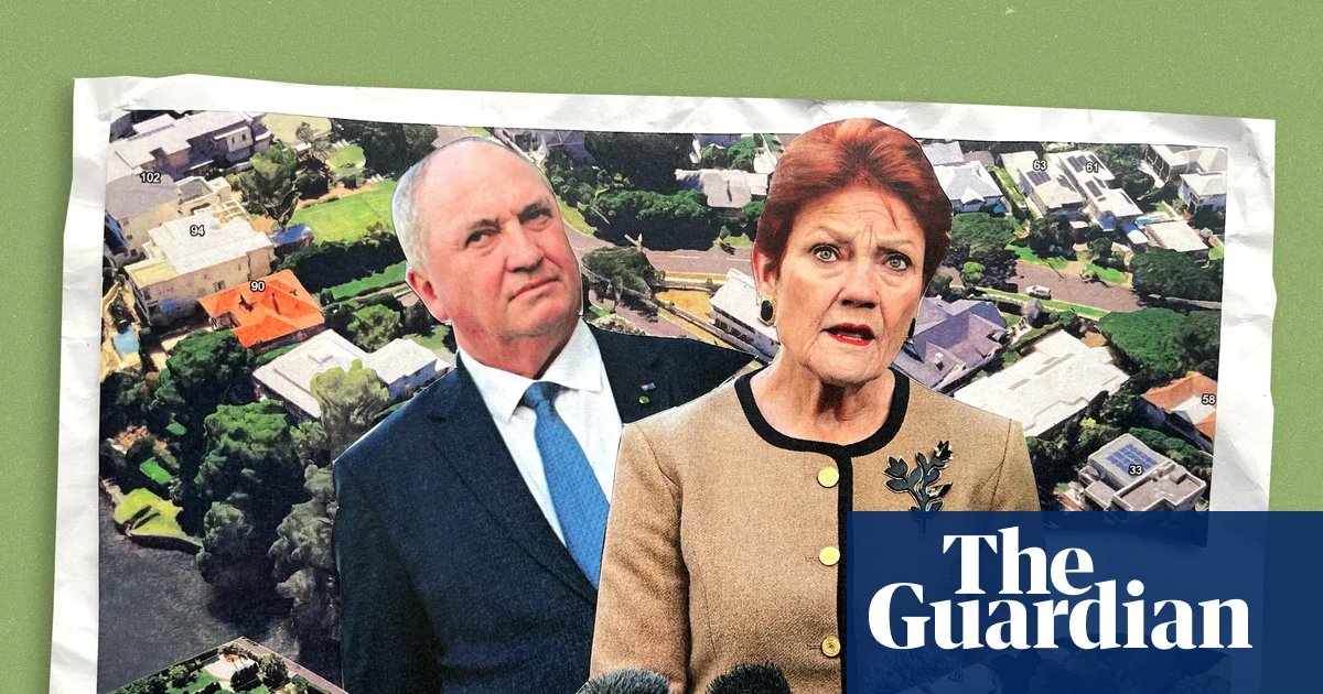Pauline Hanson and Barnaby Joyce Stay at Gina Rinehart's Man…