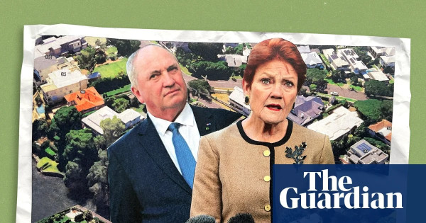 Pauline Hanson and Barnaby Joyce Stay at Gina Rinehart